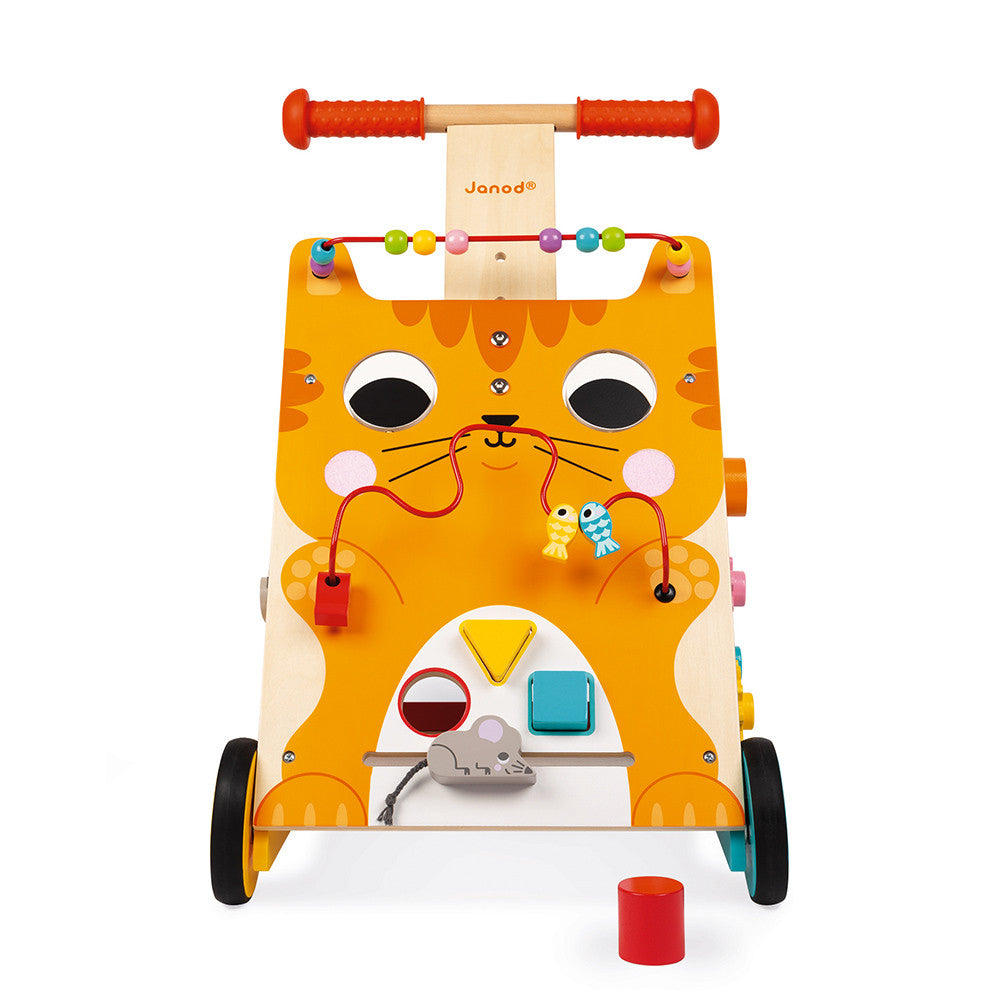 Janod Multi-Activities Cat Baby Walker