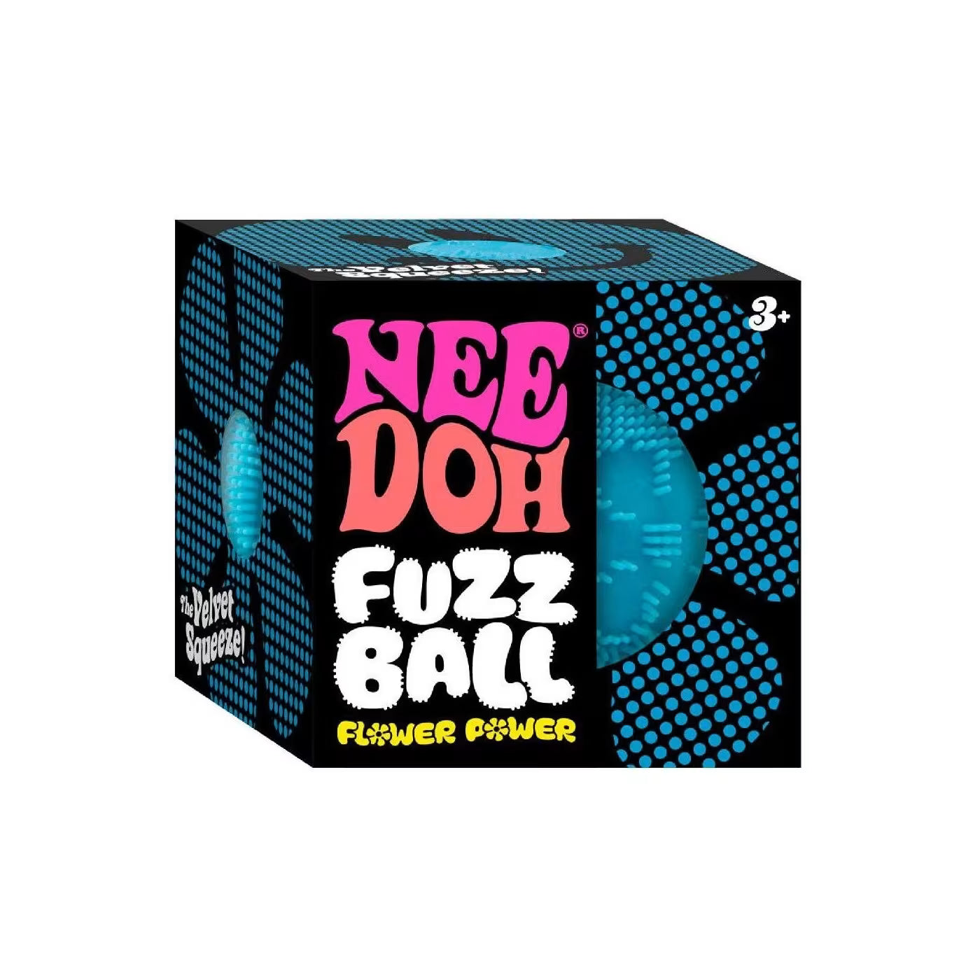 NeeDoh Fuzz Ball Flower Power