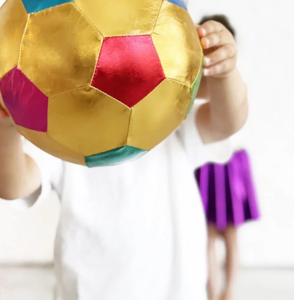 Multipurpose fabric soccer ball