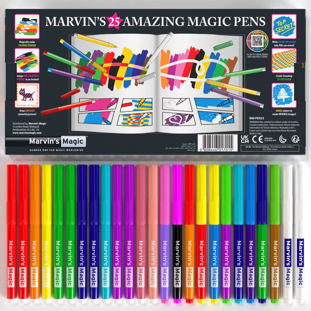 Marvin's Amazing Magic Pens (25 pack)