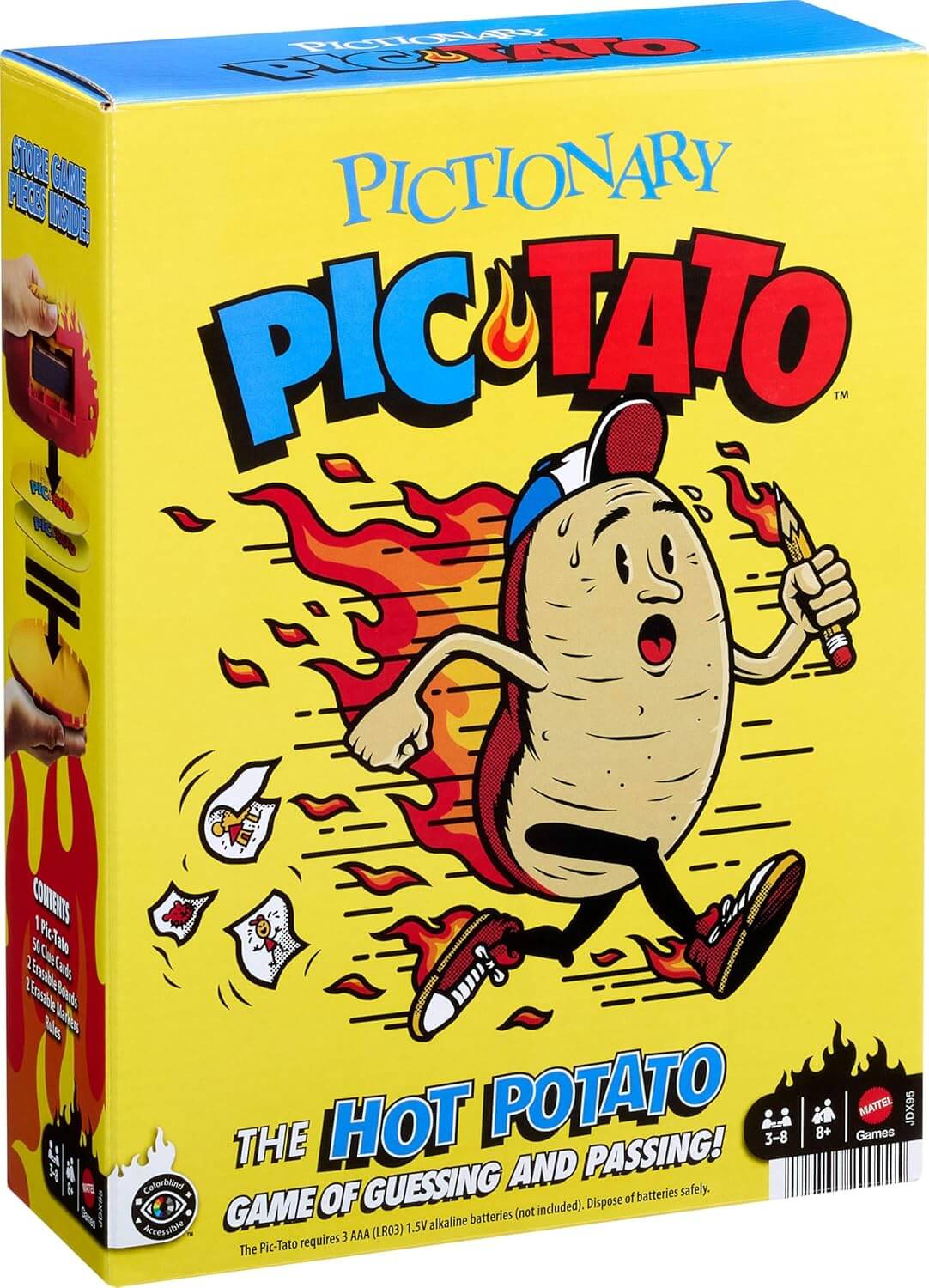 Pictionary Pic-Tato The Hot Potato Game Of Guessing And Passing!