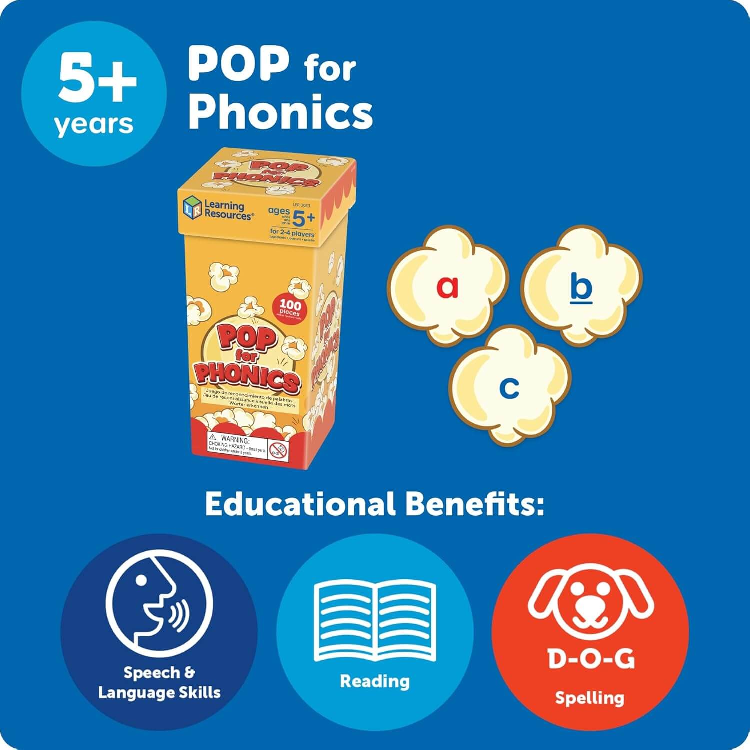 Learning Resources - Pop for Phonics Game