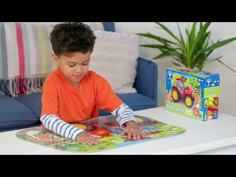 Big Tractor 25 Piece Floor Puzzle Orchard Toys