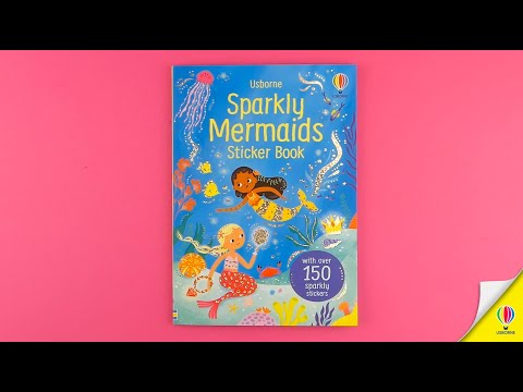 Usborne Sparkly Mermaids Sticker Book
