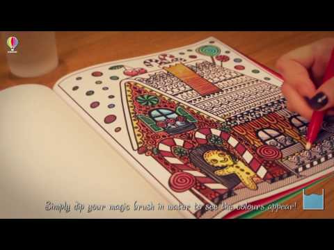 Christmas Magic Painting Book