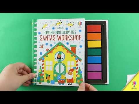 Fingerprint Activities Santa's Workshop