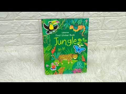 First Sticker Book Jungle