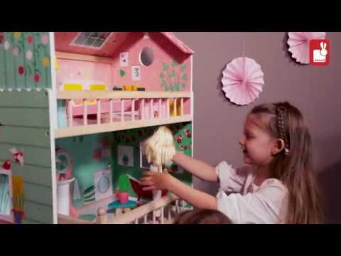 Happy Day Doll's House (wood) Janod