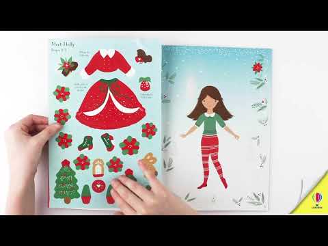 Little Sticker Dolly Dressing Christmas
