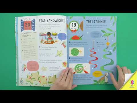 Countdown to Christmas Activity Book (Usborne)