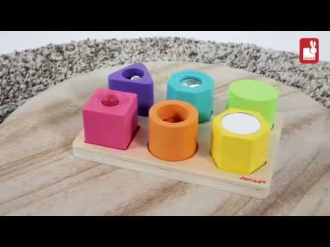 Shapes & Sounds 6-Block Sensory Puzzle