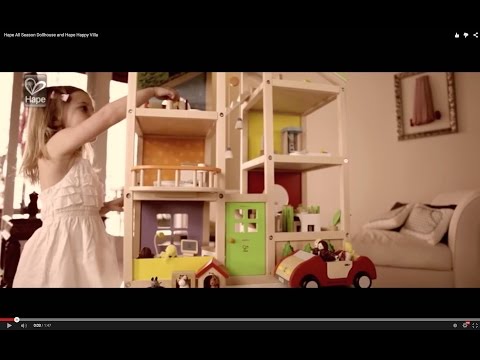 All Season Doll House Fully Furnished Hape