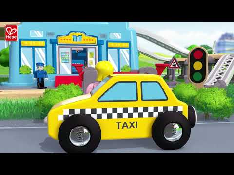 Hape Super Cityscape Transport Bucket Set