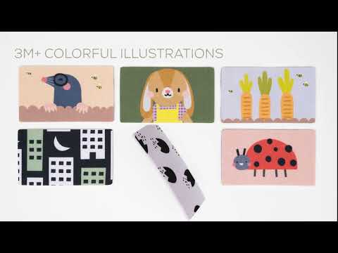 Taf Toys Tummy Time Spinning Book