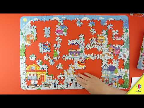 Usborne Book and Jigsaw Christmas Maze