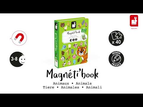 ANIMALS MAGNETI'BOOK JANOD