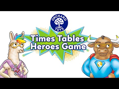 Times Tables Heroes Game Orchard Toys