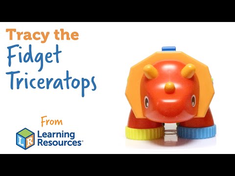 Tracy The Fidget Triceratops
