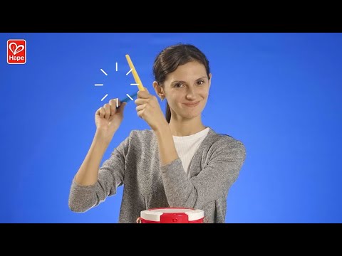 Hape Learn With Lights Drum E0620