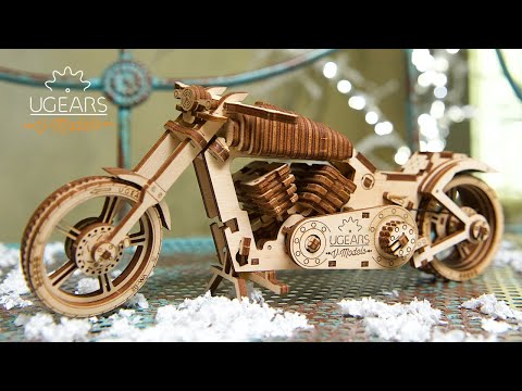 UGears Bike - 3D Wooden Puzzle