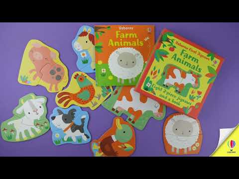 Usborne First Jigsaws: Farm Animals
