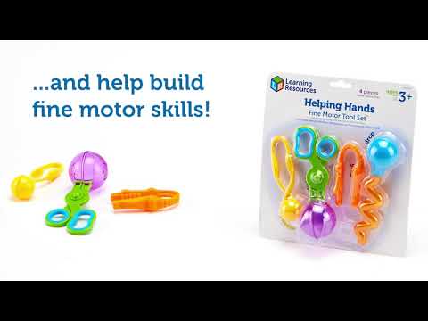 Helping Hands Fine Motor Tool Set Learning Resources