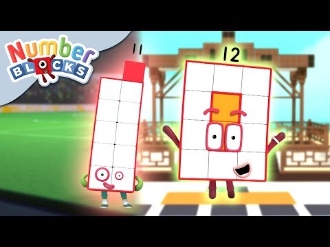 Numberblocks Eleven and Twelve Figure Pack
