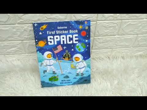 Usborne First Sticker Book Space