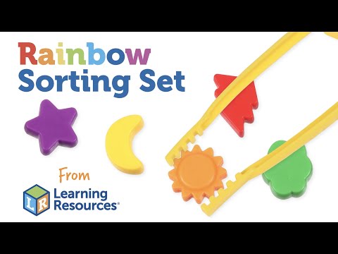 Rainbow Sorting Activity Set