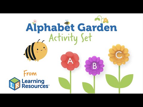 Alphabet Garden Activity Set