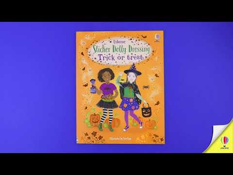 Usborne Sticker Dolly Dressing Trick Or Treat