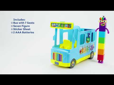 Numberblocks® Rainbow Counting Bus