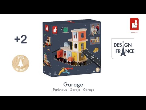 Wooden Car Garage - Janod