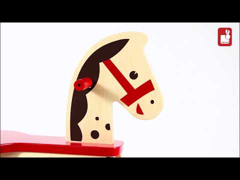 Caramel rocking horse