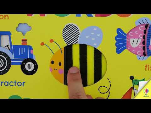 Touchy Feely First Words Baby Book
