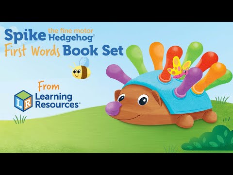 Spike the Fine Motor Hedgehog First Words, Book Set