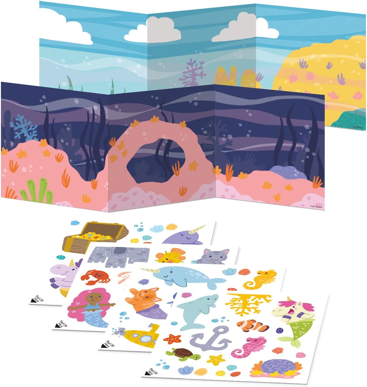 Underwater Friends Sticker Fun