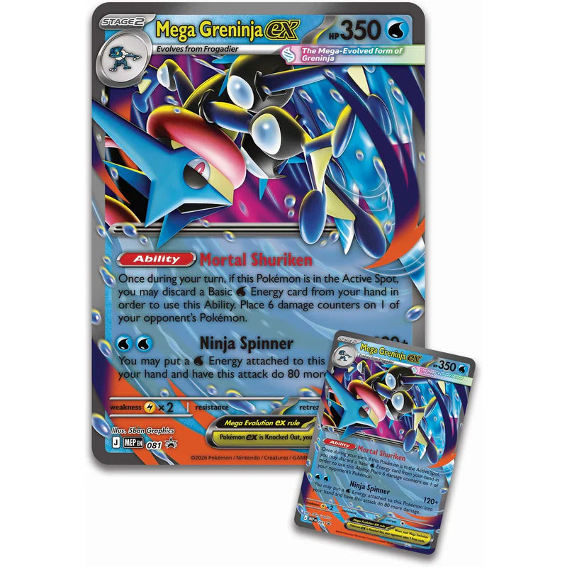 Pokemon TCG Mega Greninja EX Premium Collection
