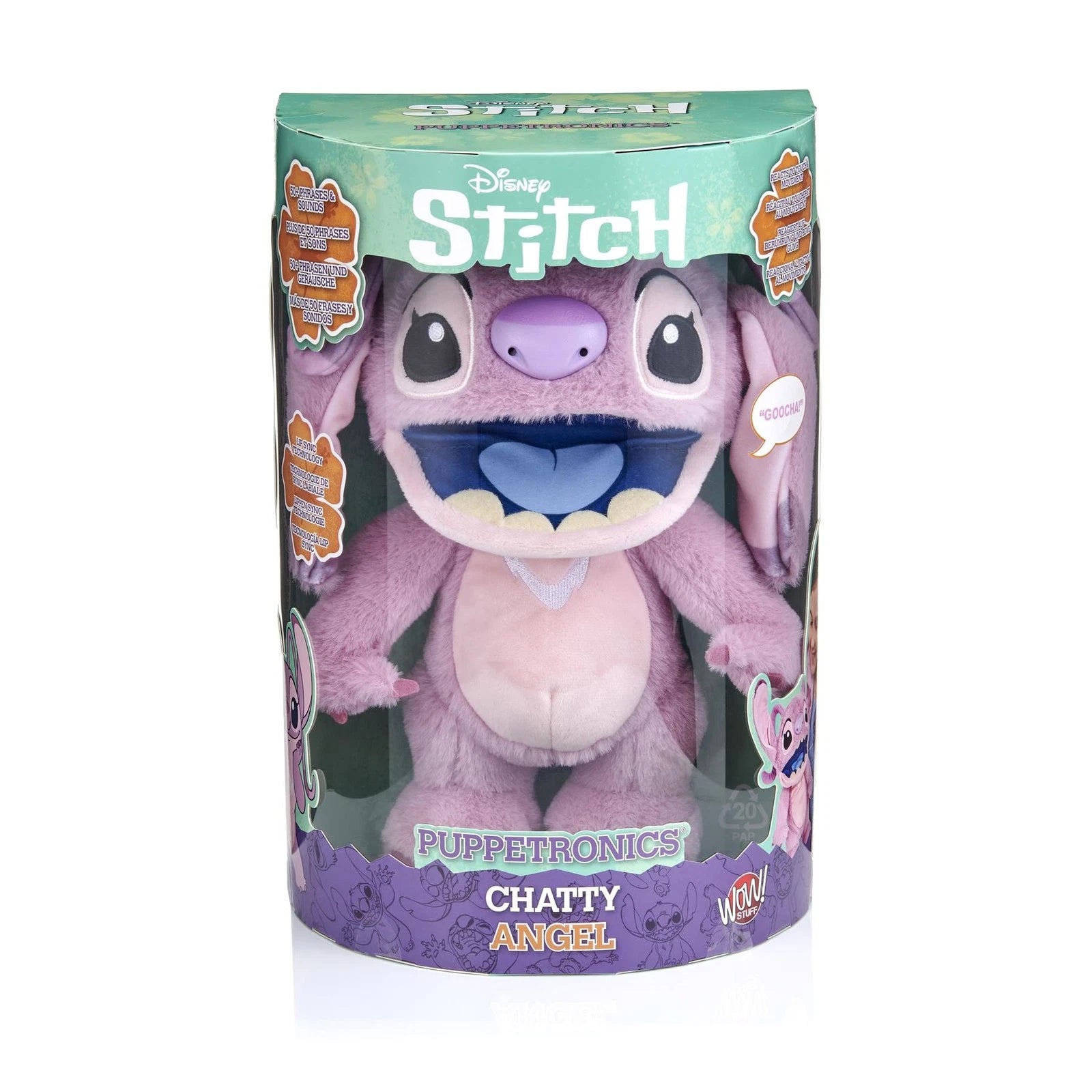 Disney Stitch Puppetronics Chatty Angel