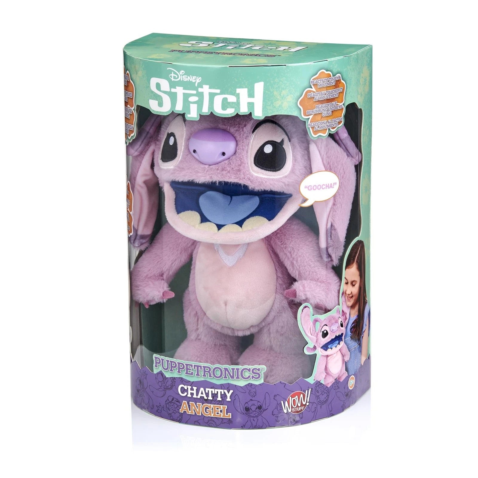 Disney Stitch Puppetronics Chatty Angel