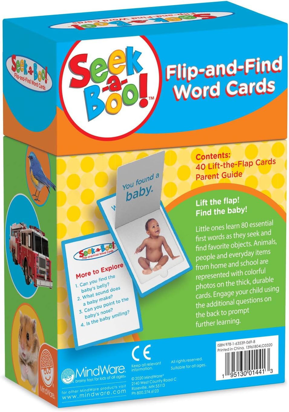 Seek-a-boo Flip-and-Find Word Cards
