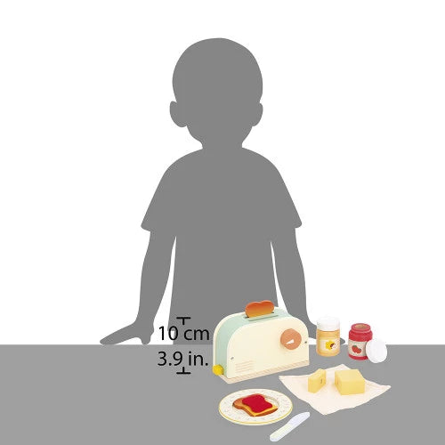 Shiny Grandma bread toaster and accessories