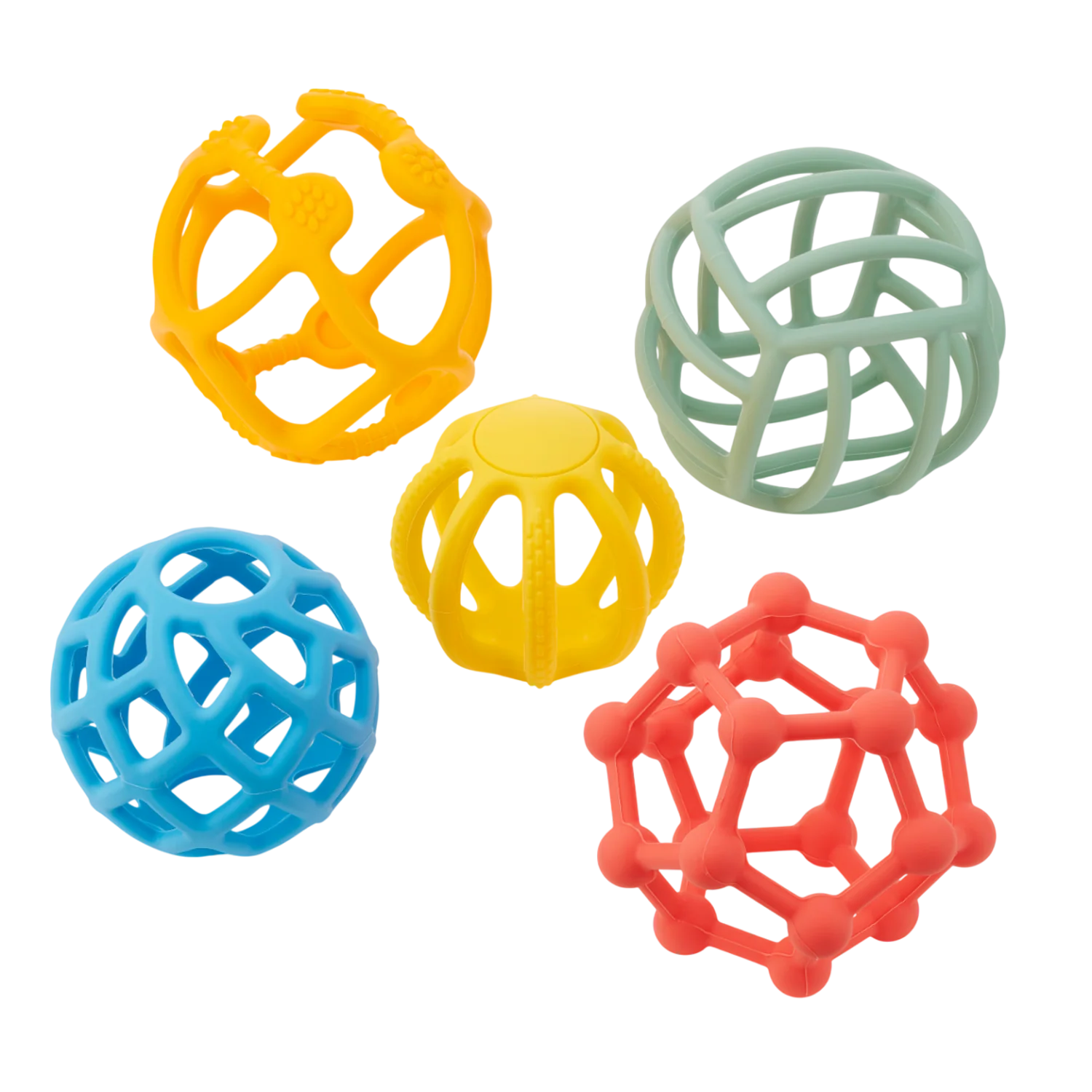 SiliSoft Flexi Balls (Rainbow)