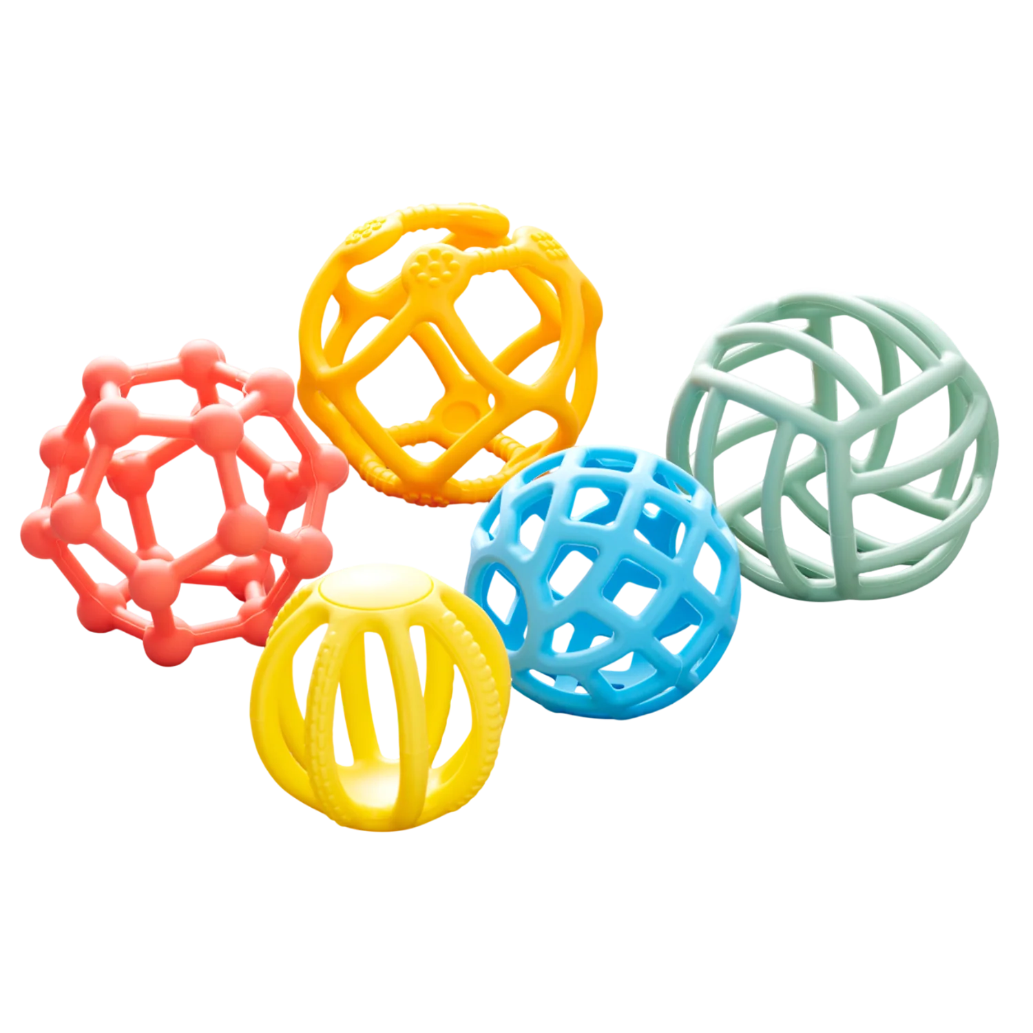 SiliSoft Flexi Balls (Rainbow)