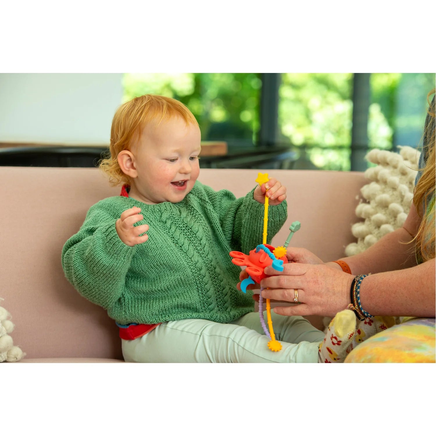 SiliSoft Zip Pull Toy