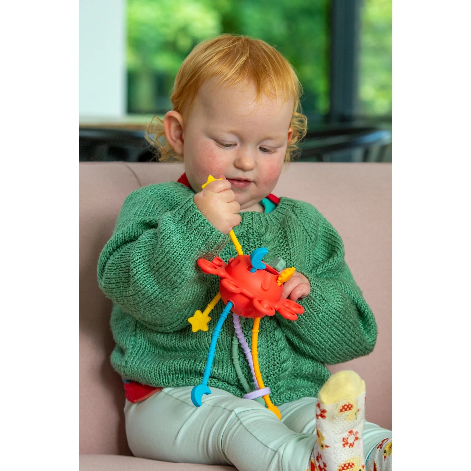 SiliSoft Zip Pull Toy