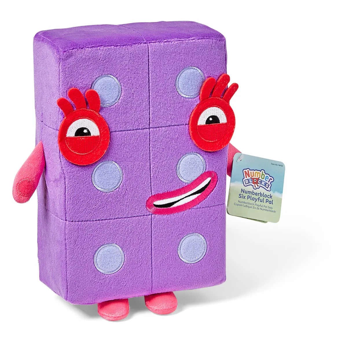 Numberblock Six Playful Pal