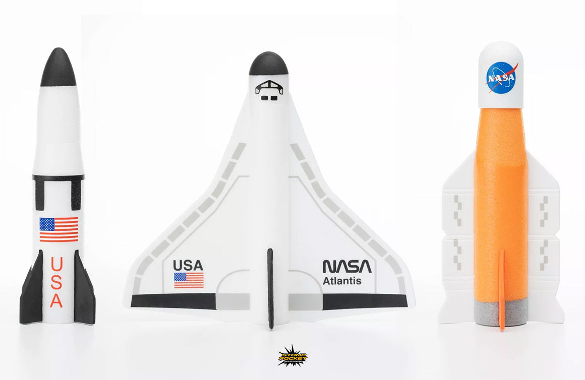 Stomp Rocket Space NASA Collection