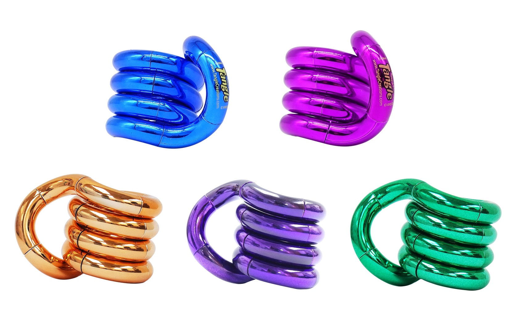 Tangle Metallic Twist Shape Fidget