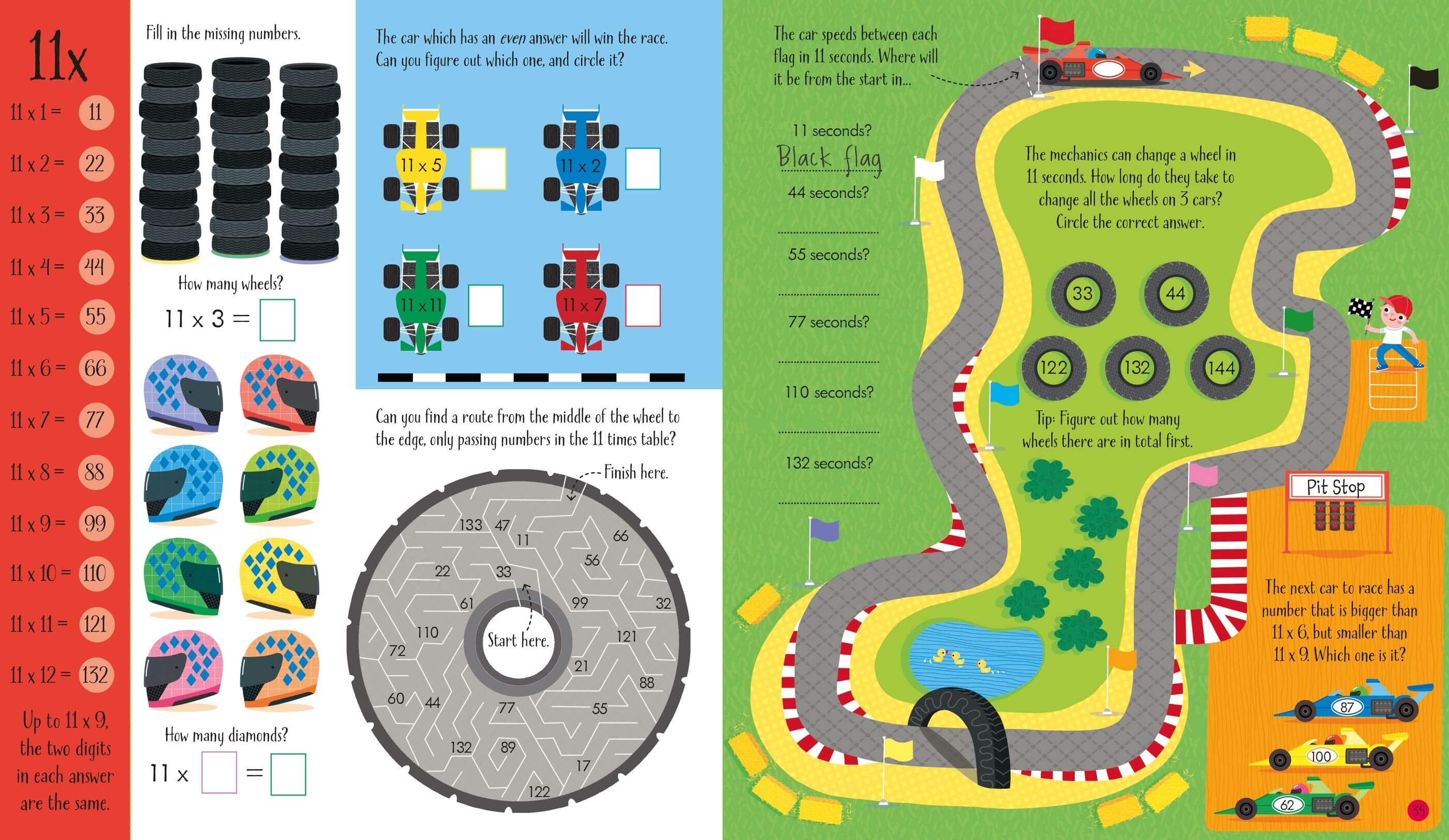Times Tables Activity Book